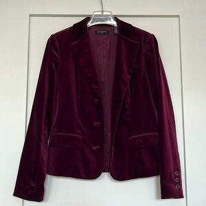 Velvet blazer